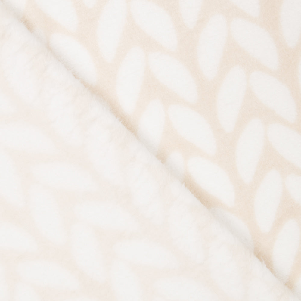 Tecido Polar Coralina Way Creme - Ribes y Casals