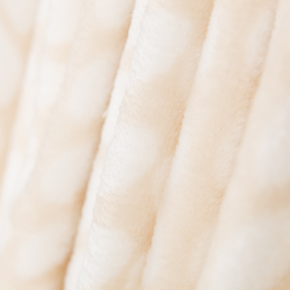 Tecido Polar Coralina Way Creme - Ribes y Casals