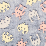 Tecido Polar de Coralina Game Over - Ribes y Casals