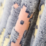 Tecido Polar de Coralina Game Over - Ribes y Casals