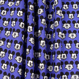Algodón Mickey Face Azul - Ribes y Casals