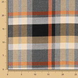 Sarja Elástica Tartan Marrom - Ribes y Casals