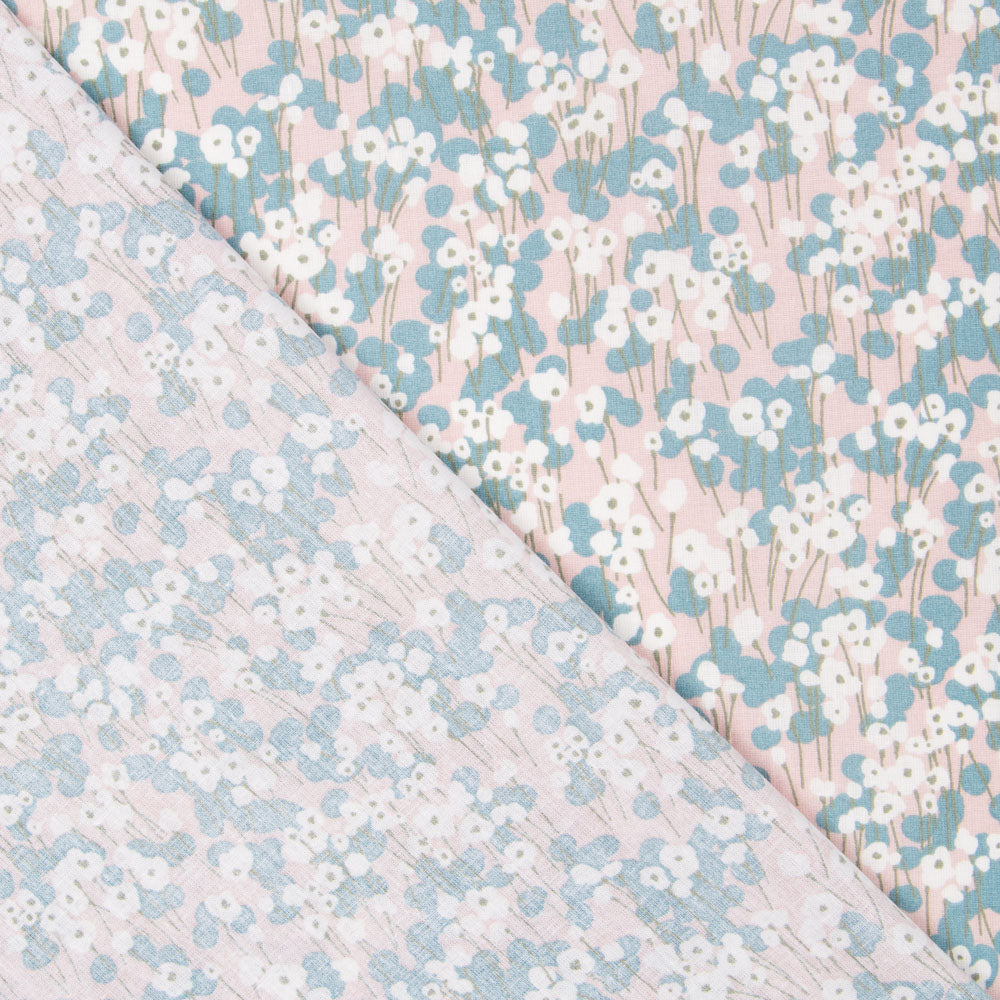 Algodão Sarapintado Malva - Ribes y Casals