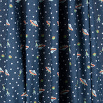 Popelín Algodón OVNIS Azul - Ribes y Casals