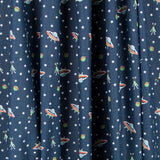 Popelín Algodón OVNIS Azul - Ribes y Casals