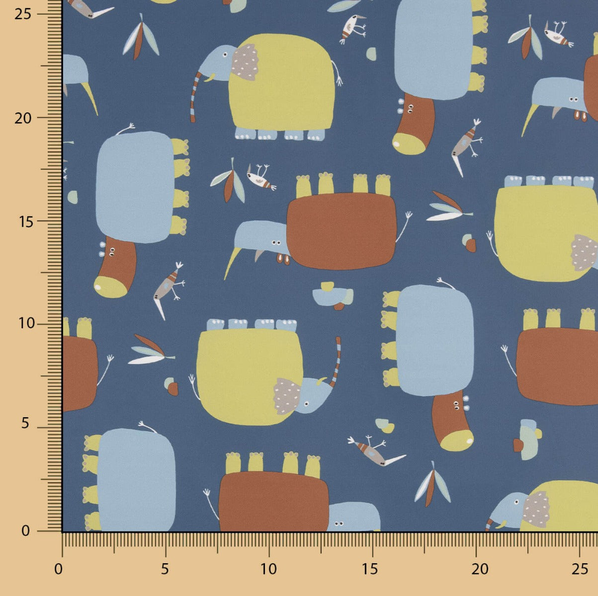 Impermeável Estampado Rinoceronte - Ribes y Casals