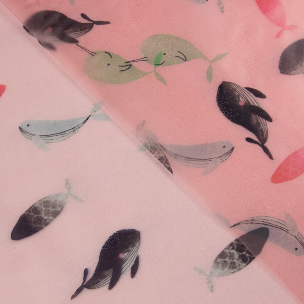 Plástico Impermeável Baleias - Ribes y Casals