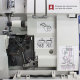 Máquina de overlock Alfa Precise Essence - Ribes y Casals