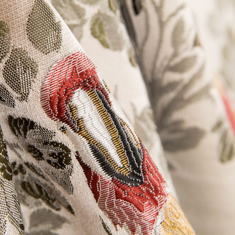 Jacquard Damasco Lurex Ouro - Ribes y Casals