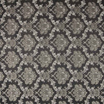 Jacquard Damasco Lurex Preto Ouro - Ribes y Casals
