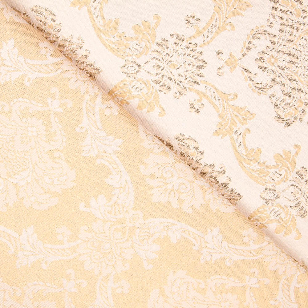 Jacquard Damasco Lurex Ouro - Ribes y Casals