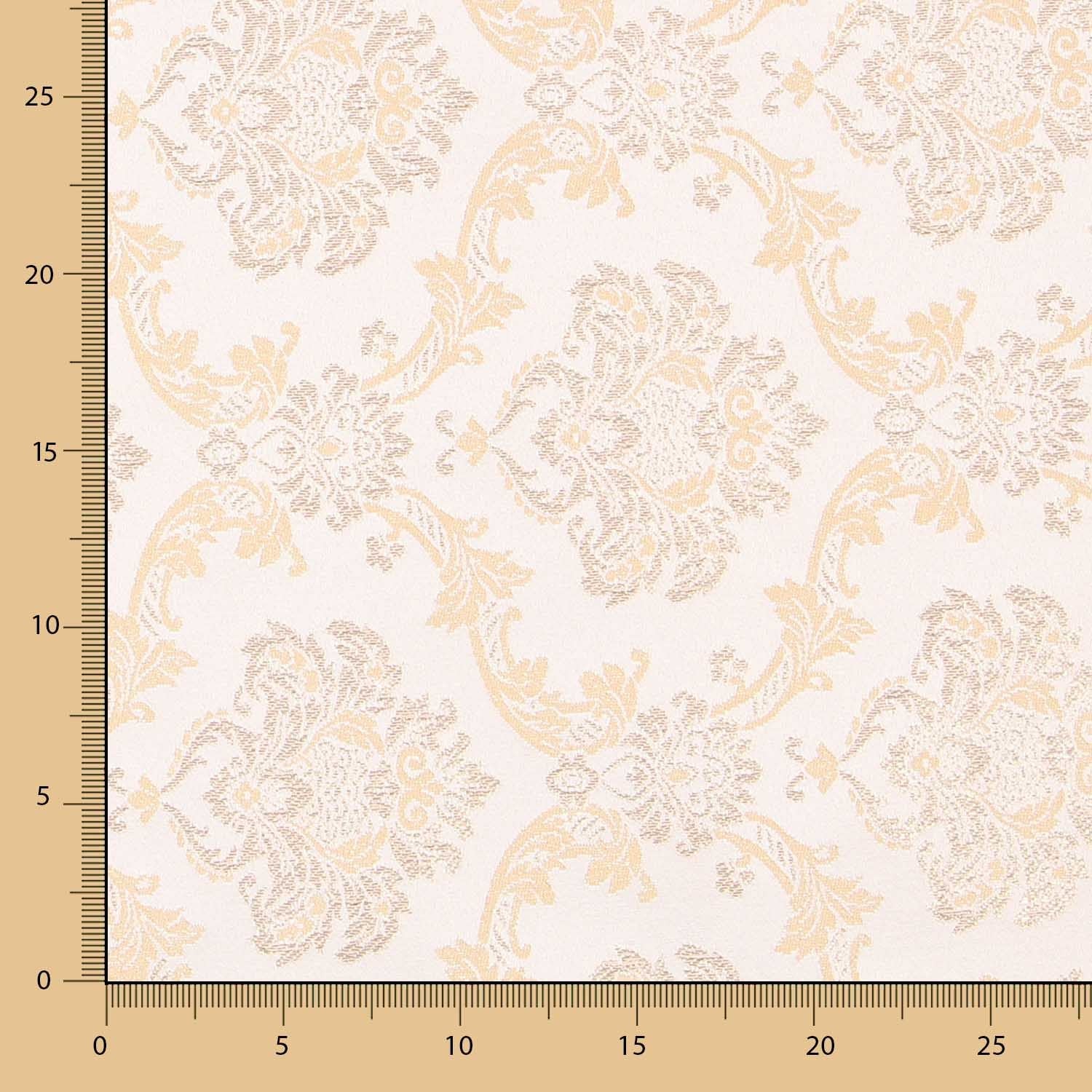 Jacquard Damasco Lurex Ouro - Ribes y Casals