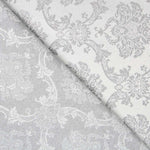 Jacquard Damasco Lurex Prata - Ribes y Casals