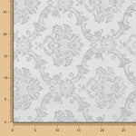 Jacquard Damasco Lurex Prata - Ribes y Casals