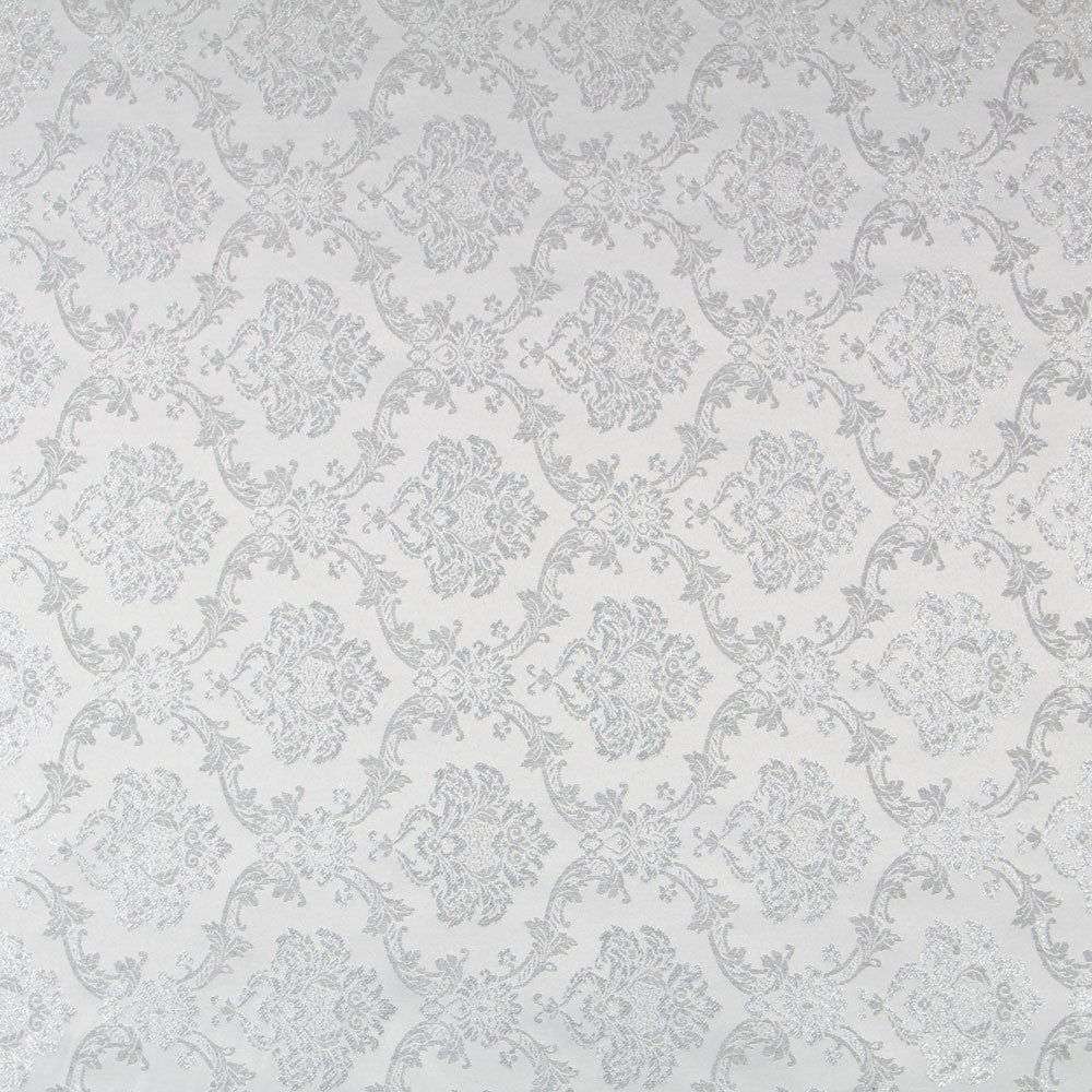 Jacquard Damasco Lurex Prata - Ribes y Casals