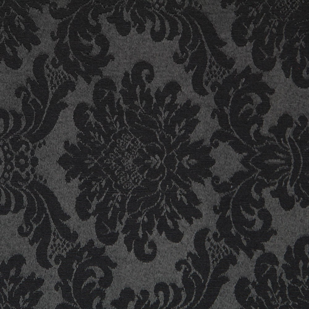 Jacquard Damasco Mate Preta - Ribes y Casals