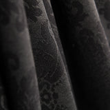 Jacquard Damasco Mate Preta - Ribes y Casals
