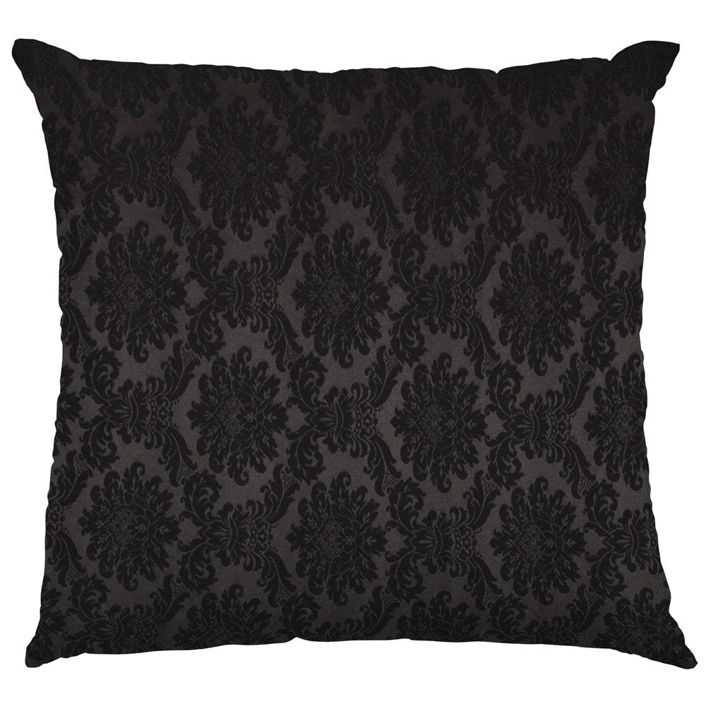 Jacquard Damasco Mate Preta - Ribes y Casals