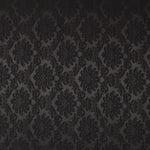 Jacquard Damasco Mate Preta - Ribes y Casals