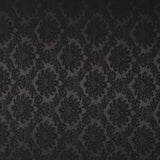 Jacquard Damasco Mate Preta - Ribes y Casals