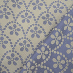 Jacquard flor azul - Ribes y Casals