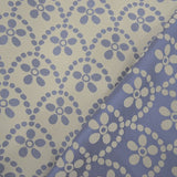 Jacquard flor azul - Ribes y Casals