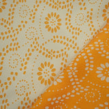 Jacquard Flor Laranja - Ribes y Casals