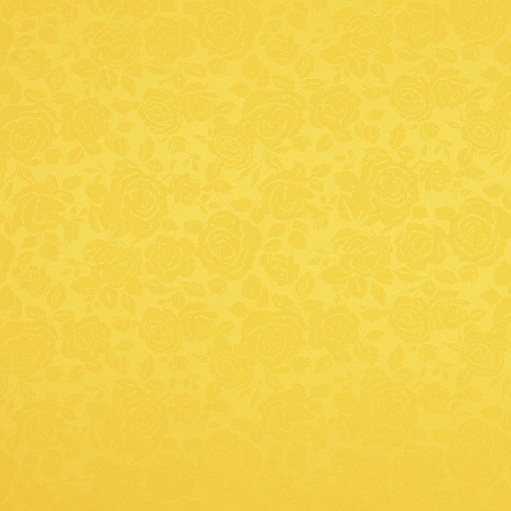 Jacquard Floral Amarelo - Ribes y Casals