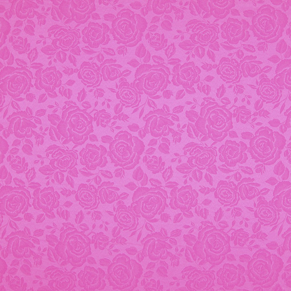 Jacquard Floral FÃºcsia - Ribes y Casals