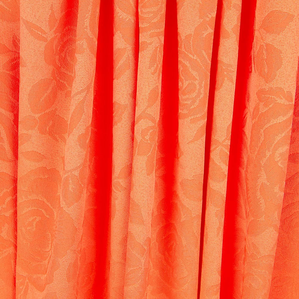 Jacquard Floral Tangerina - Ribes y Casals