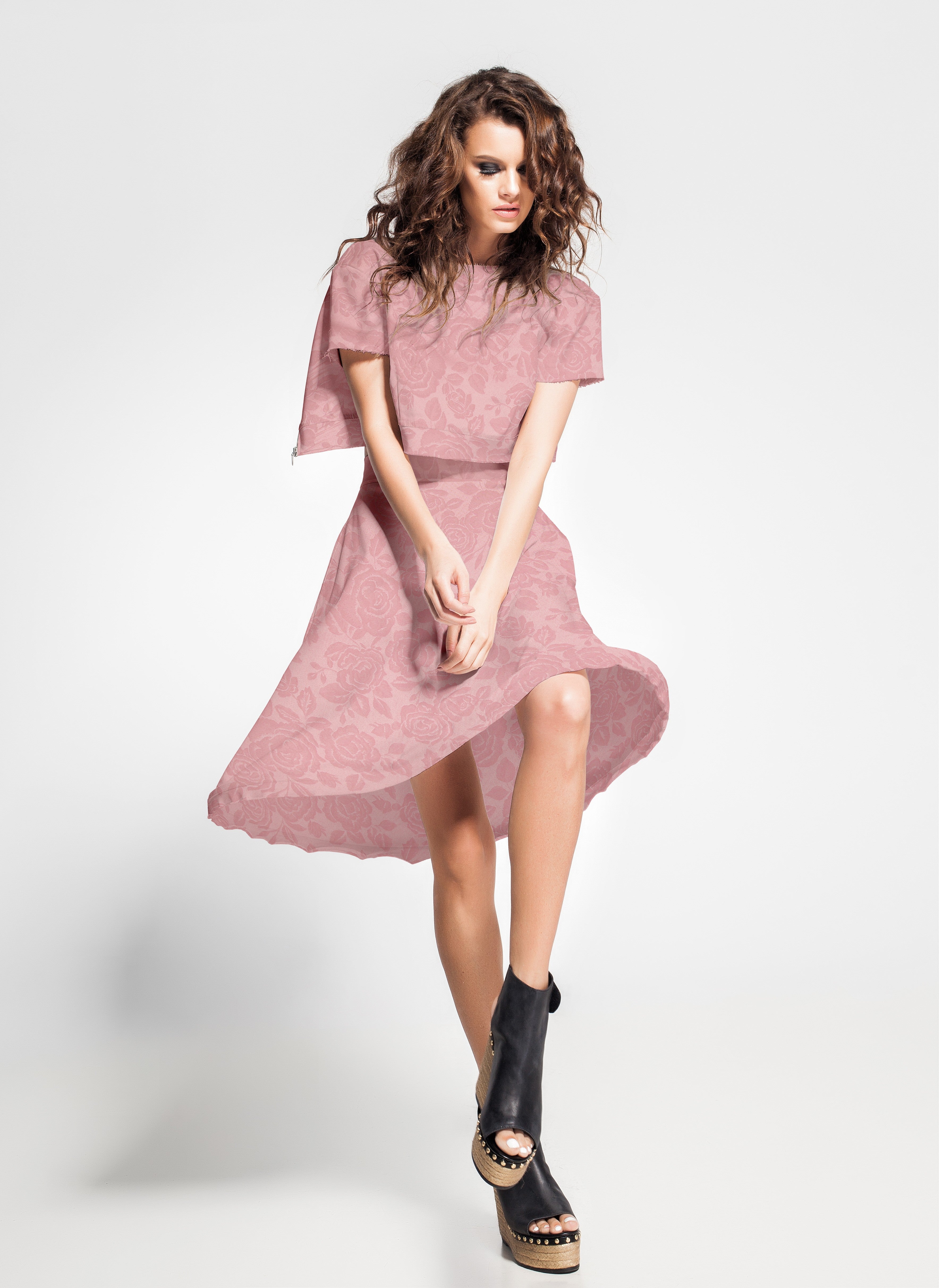 Jacquard Floral Maquilhagem - Ribes y Casals