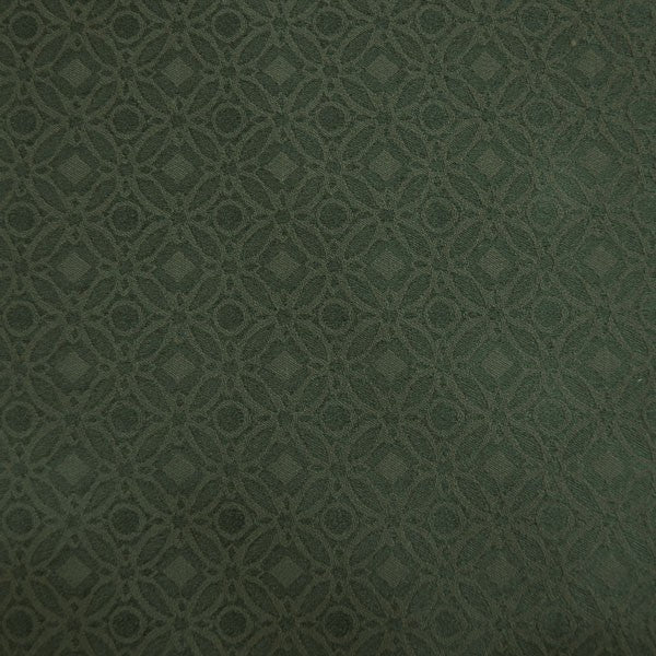Jacquard Geométrico Verde Garrafa - Ribes y Casals