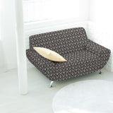 Jacquard Lurex Boquet Negro - Ribes y Casals