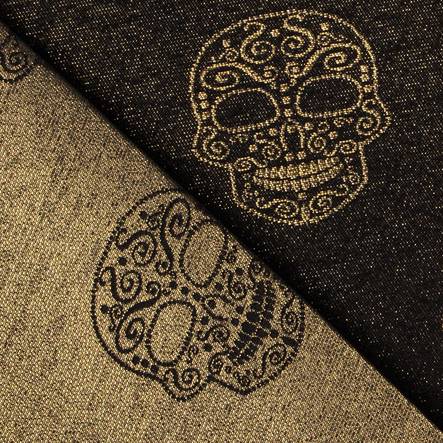 Jacquad Lurex Floral Oro - Ribes y Casals