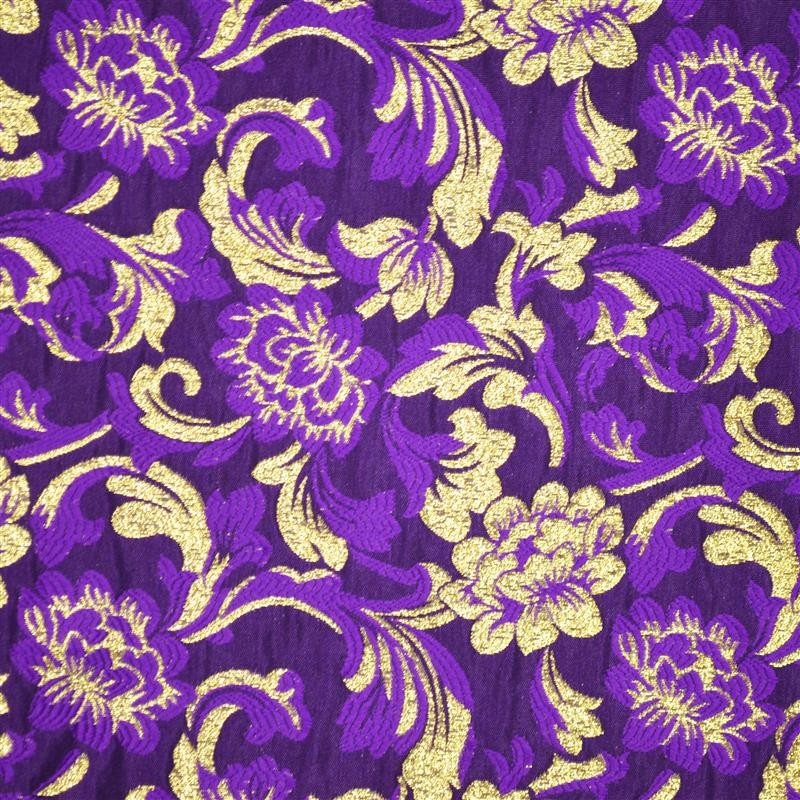 Jacquard Lúrex Lilás - Ribes y Casals