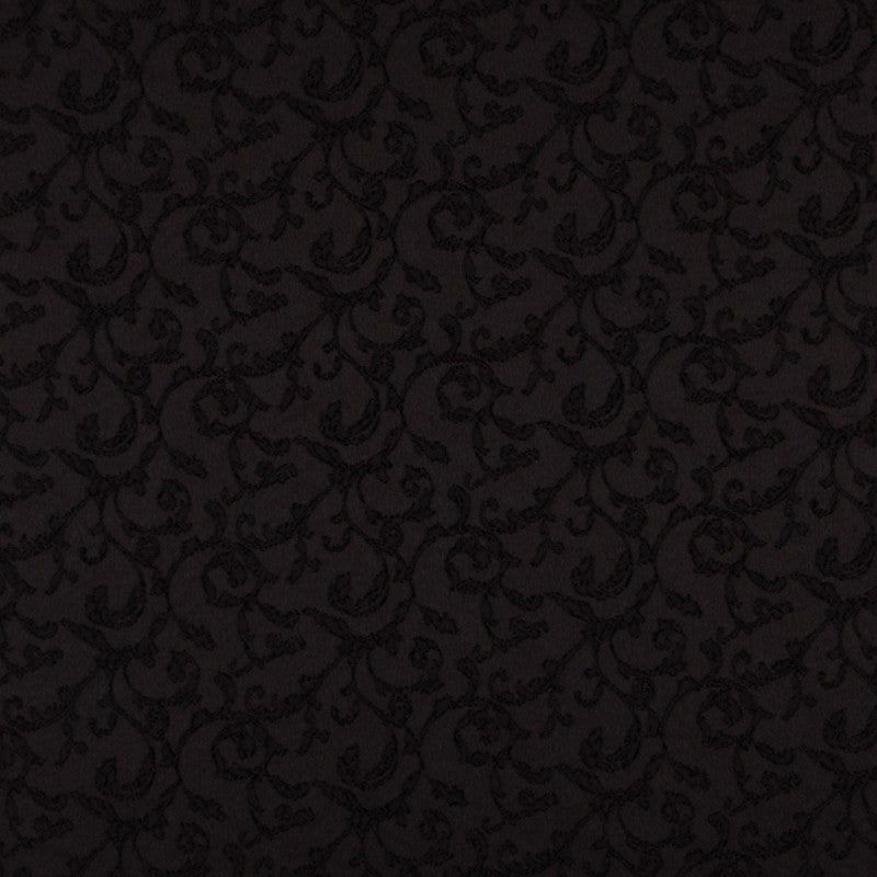 Jacquard Spandex Preto - Ribes y Casals