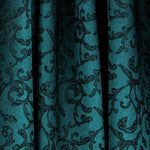 Jacquard Spandex Verde Escuro - Ribes y Casals