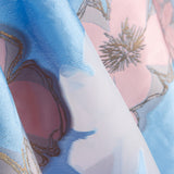 Retal Brocado Kimono Azul Celeste 200x145cm - Ribes y Casals