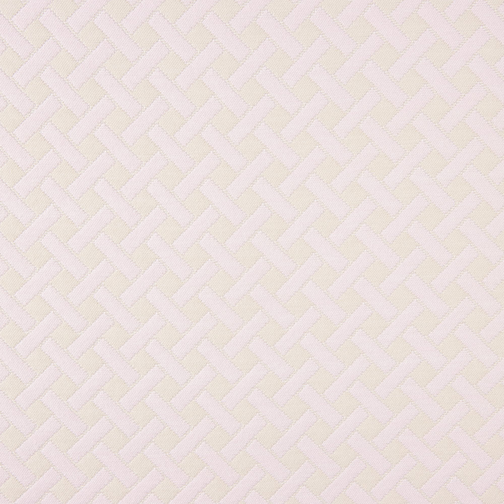 Jacquard Geométrico Cruzado Rosa - Ribes y Casals