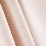 Jacquard Geométrico Cruzado Rosa - Ribes y Casals