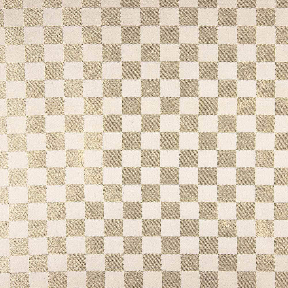 Brocado Xadrez Ouro - Ribes y Casals