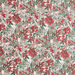 Jacquard Floral Branco - Ribes y Casals