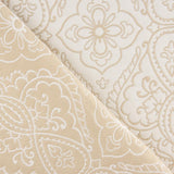 Jacquard Geométrico Branco - Ribes y Casals