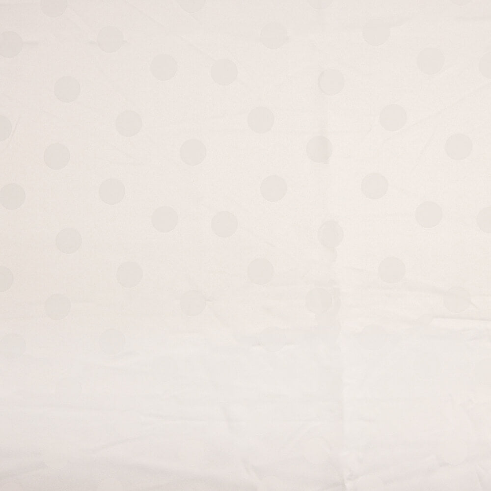 Jacquard Bolinhas 3cm Ecru - Ribes y Casals