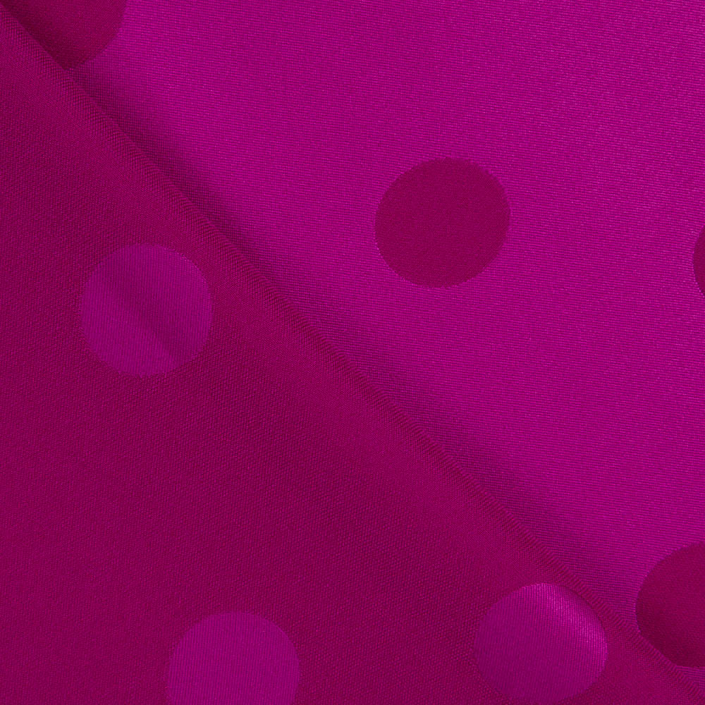 Jacquard Bolinhas 3cm Bougainvillea - Ribes y Casals