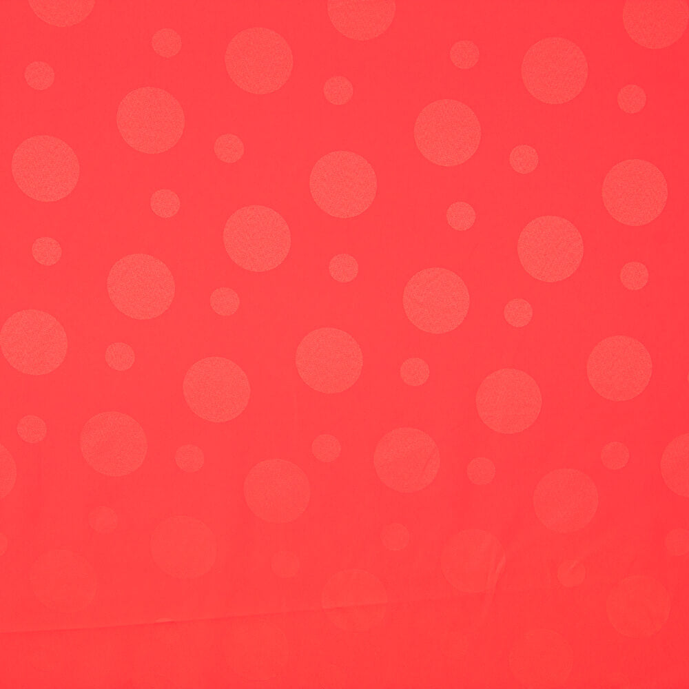 Jacquard Bolinhas Coral - Ribes y Casals