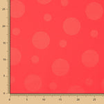 Jacquard Bolinhas Coral - Ribes y Casals