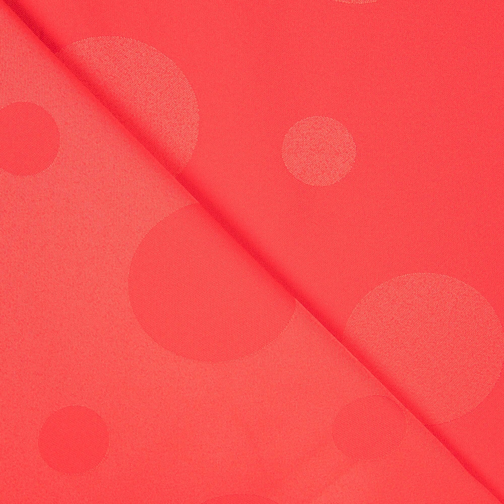 Jacquard Bolinhas Coral - Ribes y Casals