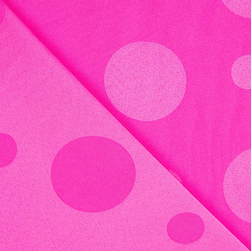 Jacquard Bolinhas FÃºcsia - Ribes y Casals