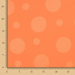 Jacquard Bolinhas Tangerina - Ribes y Casals